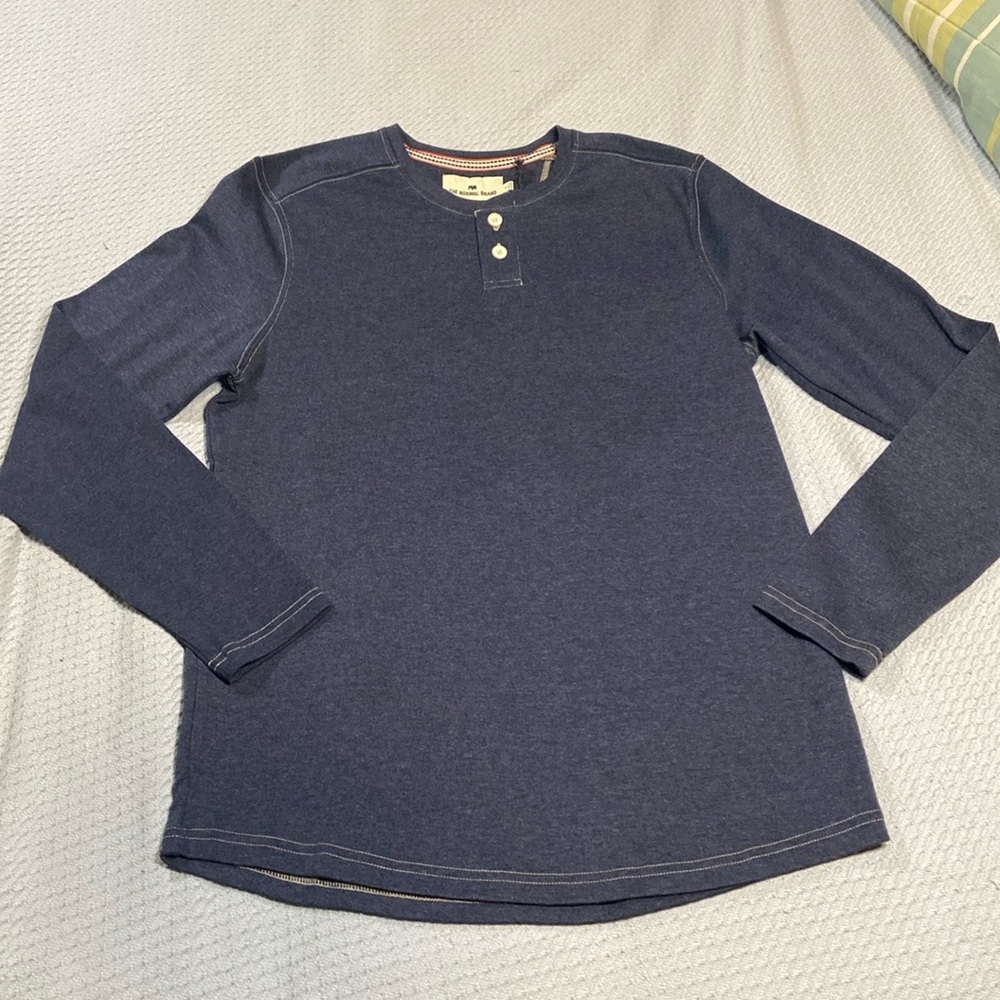Pullover Henley Style Shirt by The Normal Brand. NWT!